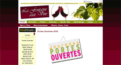 Desktop Screenshot of la-fontaine-aux-vins.com